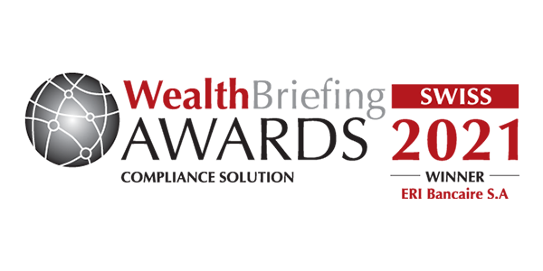 ERI Bancaire - Wealth Briefing Swiss Awards 2021 Best Compliance Solution